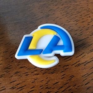 Los Angeles Rams NFL Croc Charm Jibbitz Men Women Kids NEW